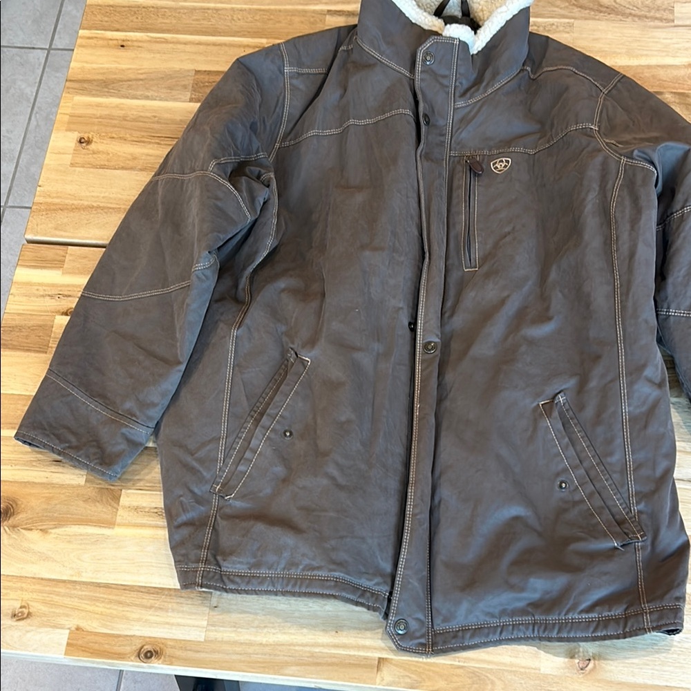 Ariat jacket brown